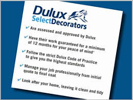 Dulux select Guarantee